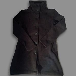 Patagonia Better Sweater Button Up Pea Coat Women's Size Small